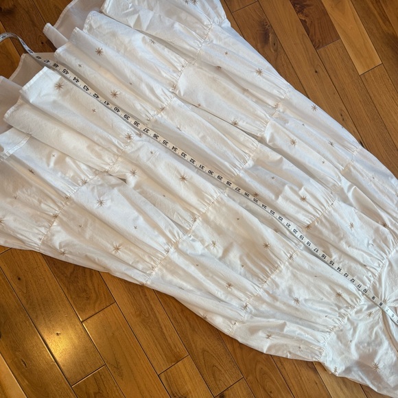 Chic White Maxi Dress with Star Accents from Merlette - Picture 4 of 5